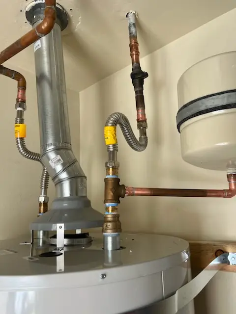Water heater installation and plumbing repair in Pitcher Hill